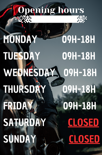  Our Winter Hours