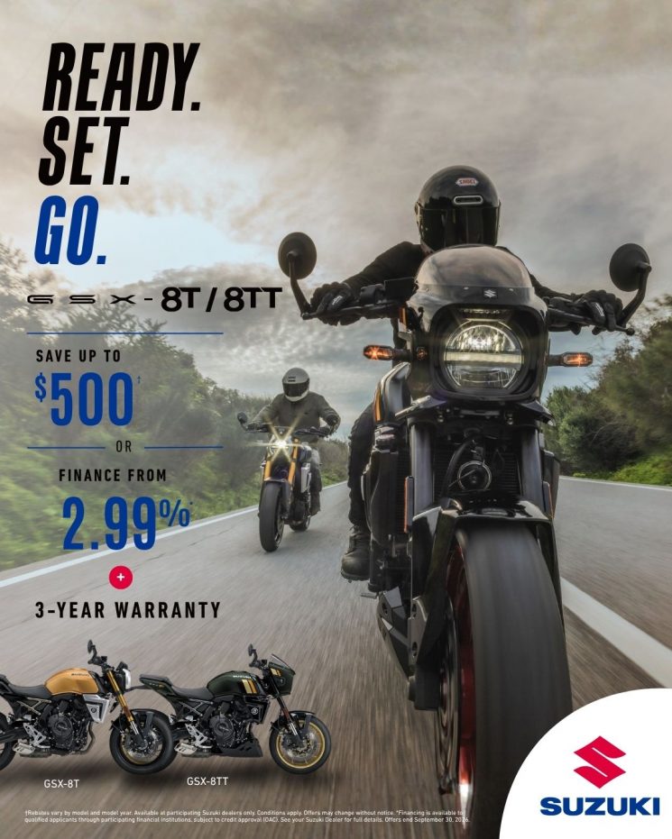 Choose Your Offer on Select Suzuki Models!*